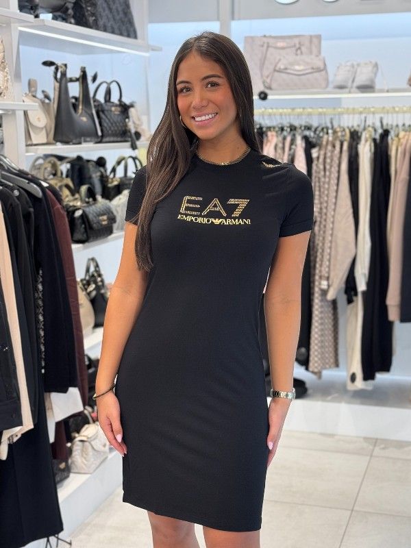 Armani EA7 - Jurk - Zwart
