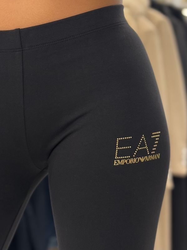 Armani EA7 - Woman Leggings - Zwart