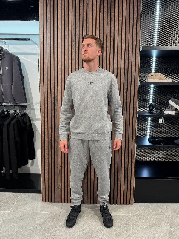 Armani EA7 - Man Jersey Tracksuit - Grijs