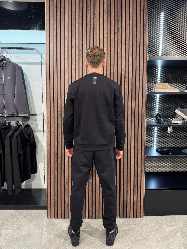 Armani EA7 - Man Jersey Tracksuit - Zwart