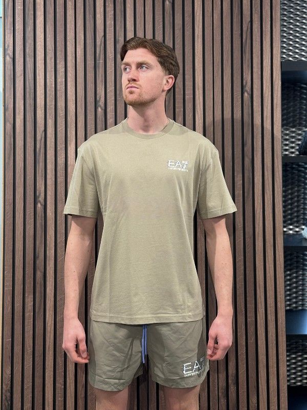 Armani EA7 - Man Woven Boxer Beachwear - Beige