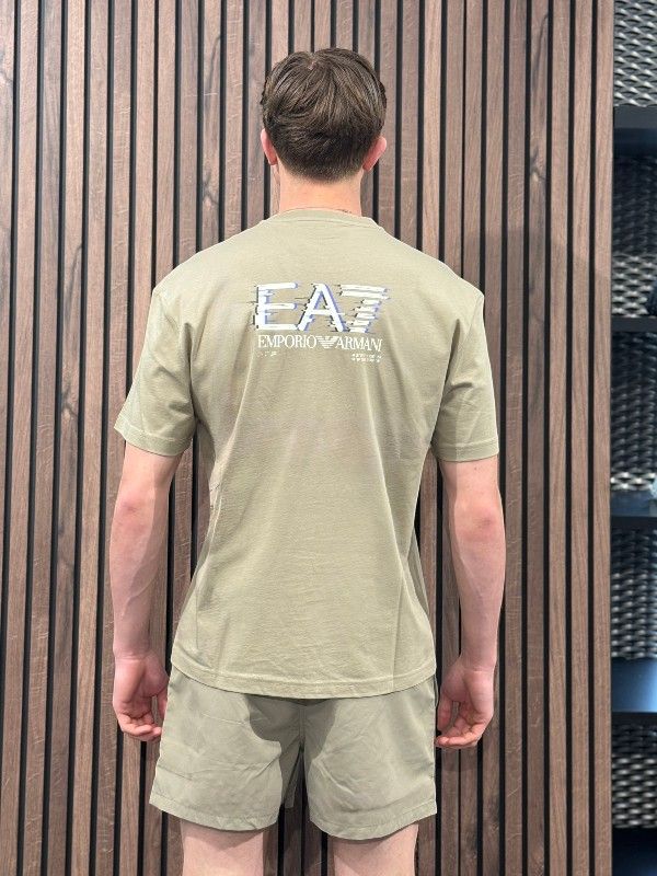 Armani EA7 - Man Woven Boxer Beachwear - Beige