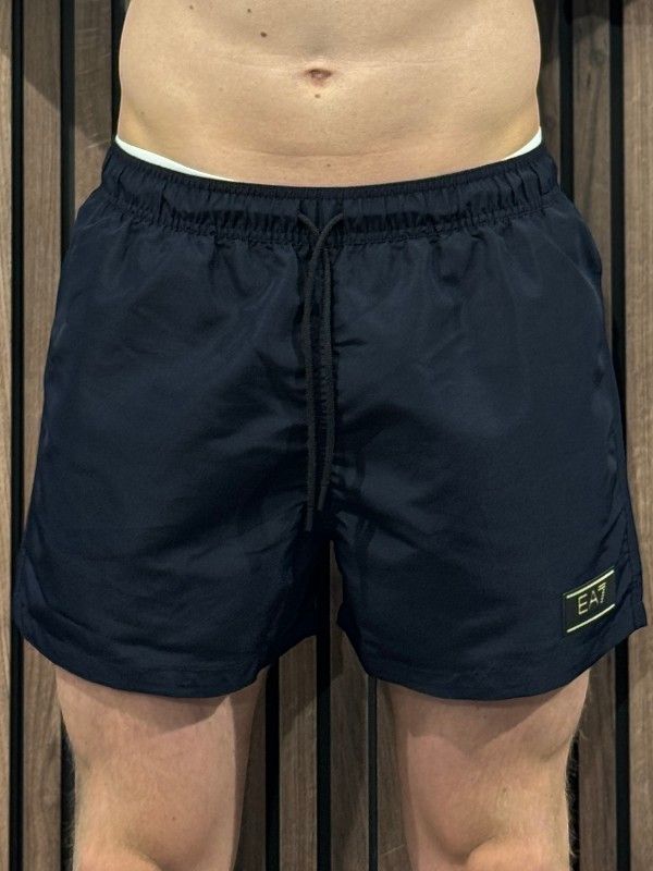 Armani EA7 - Man Woven Boxer Beachwear - Blauw