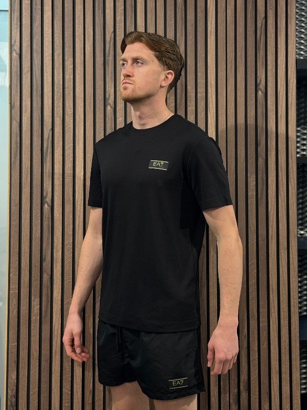 Armani EA7 - Man Woven Boxer Beachwear - Zwart