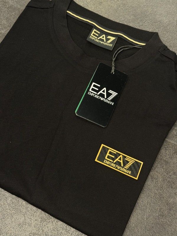 Armani EA7 - T-shirt - Zwart