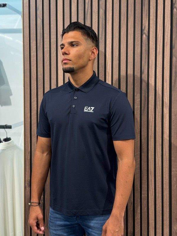 Armani EA7 - Polo Shirt - Blauw