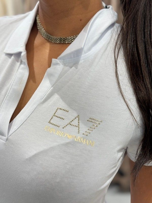 Armani EA7 - Polo Shirt - Wit