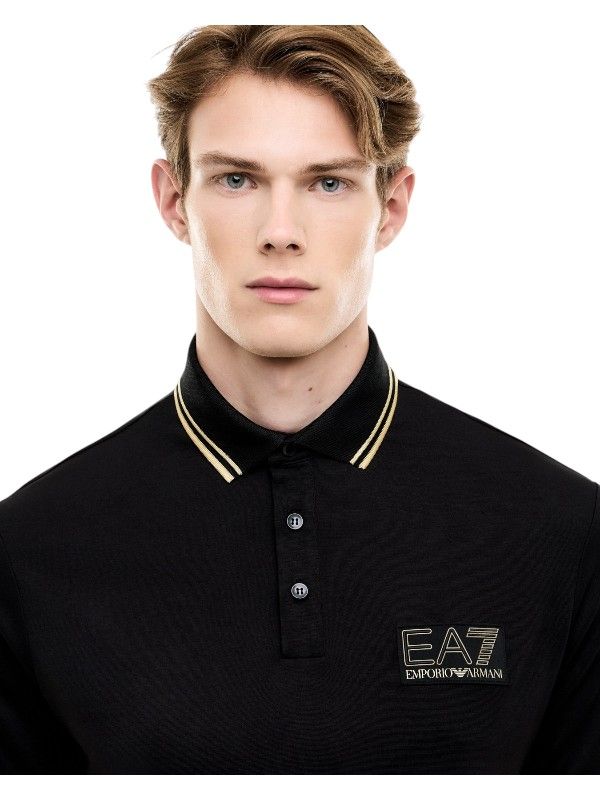 Armani EA7 - Polo Shirt - Zwart