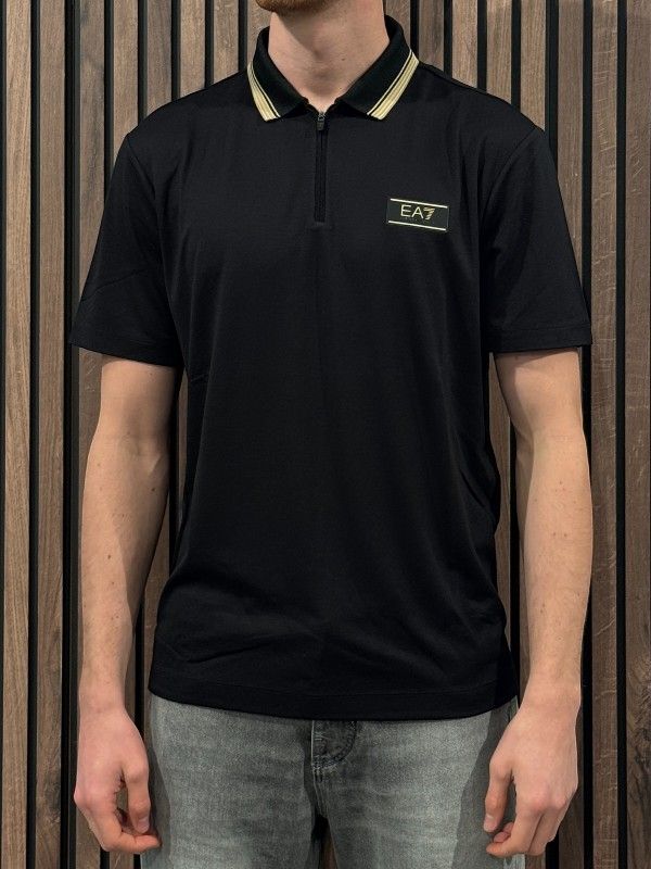 Armani EA7 - Polo - Zwart