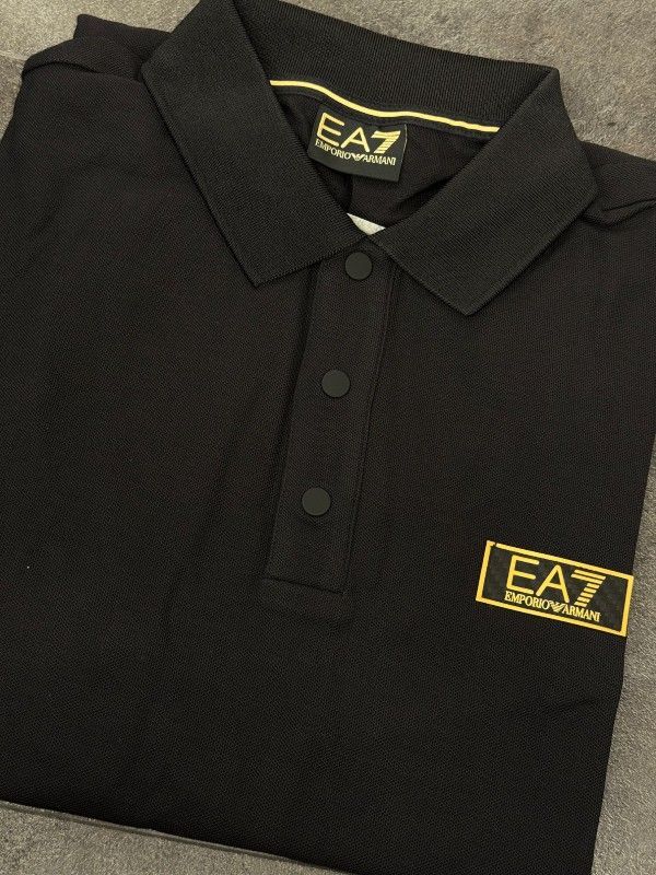 Armani EA7 - Polo - Zwart