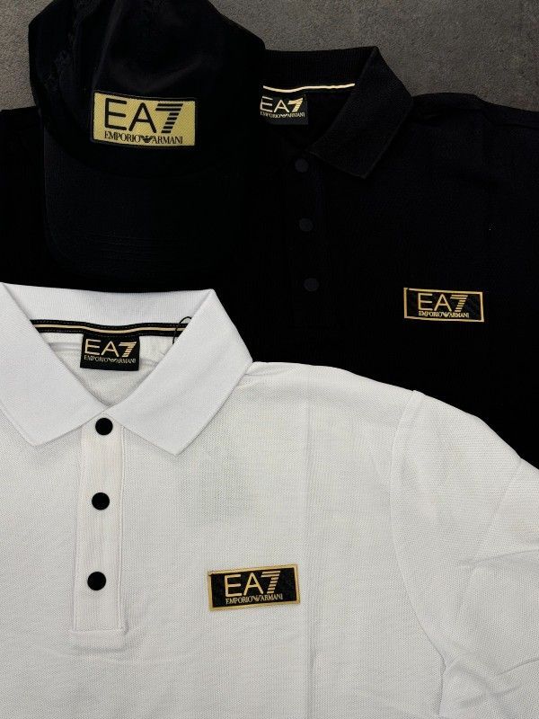 Armani EA7 - Polo - Zwart