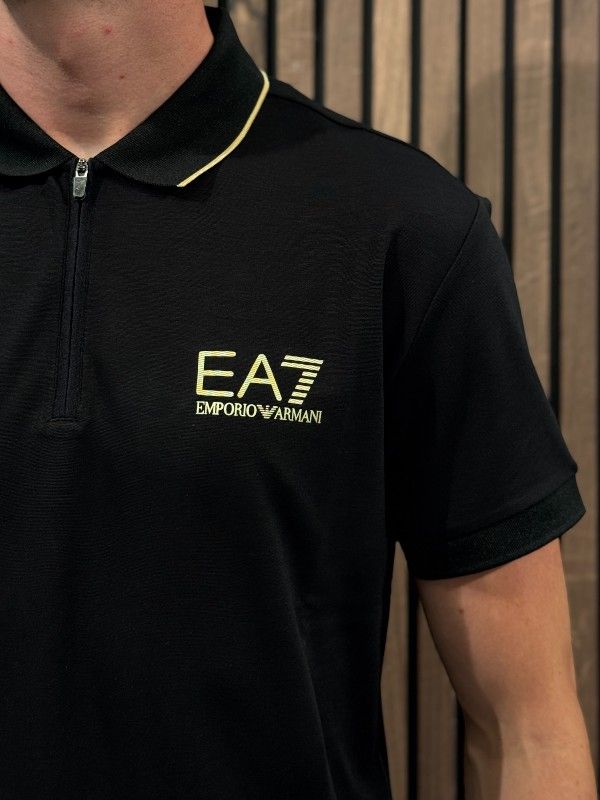 Armani EA7 - Polo - Zwart
