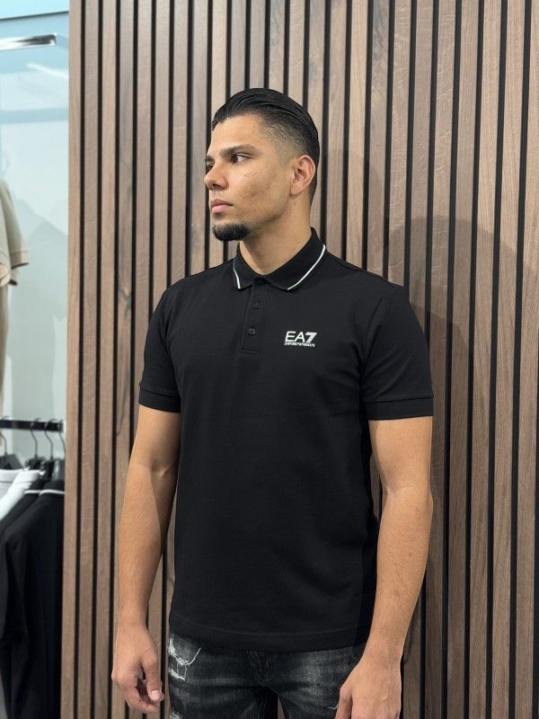 Armani EA7 - Polo - Zwart
