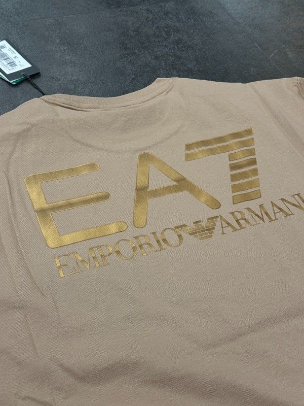 Armani EA7 - T-shirt - Bruin