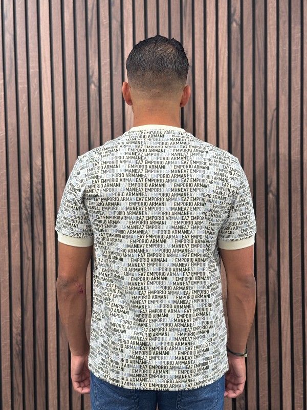 Armani EA7 - T-shirt - Beige