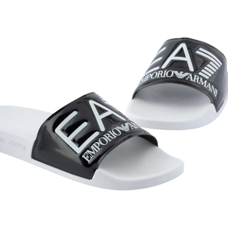 Armani EA7 - Slippers - Zwart