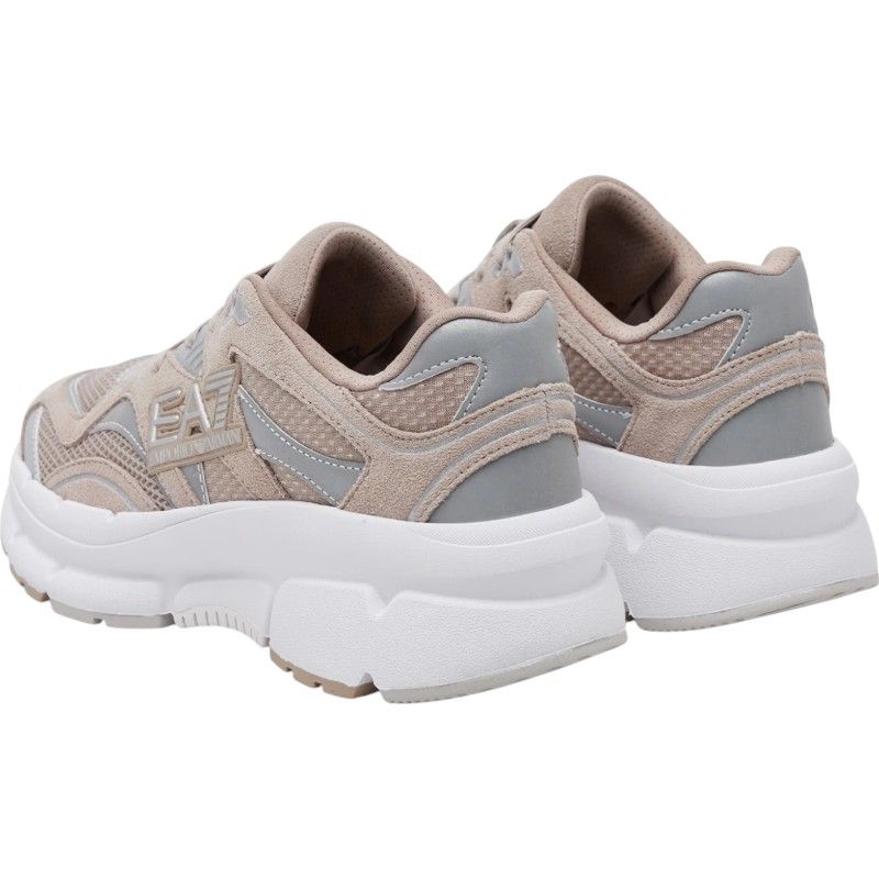 Armani EA7 - Unisex Woven Sneakers - Beige