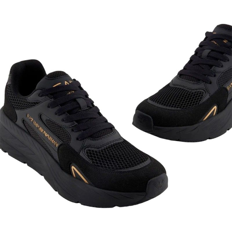 Armani EA7 - Sneakers - Zwart