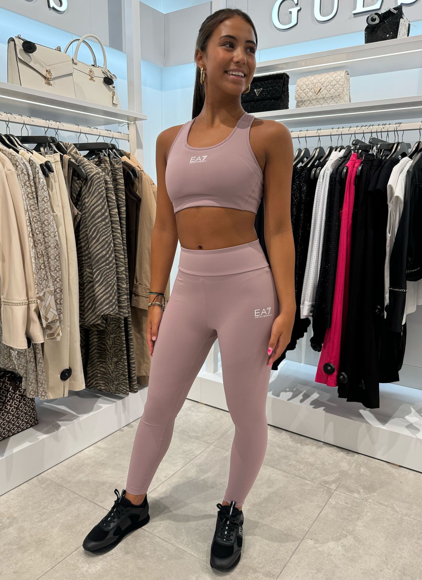 Armani EA7 - Sport Bra - Roze