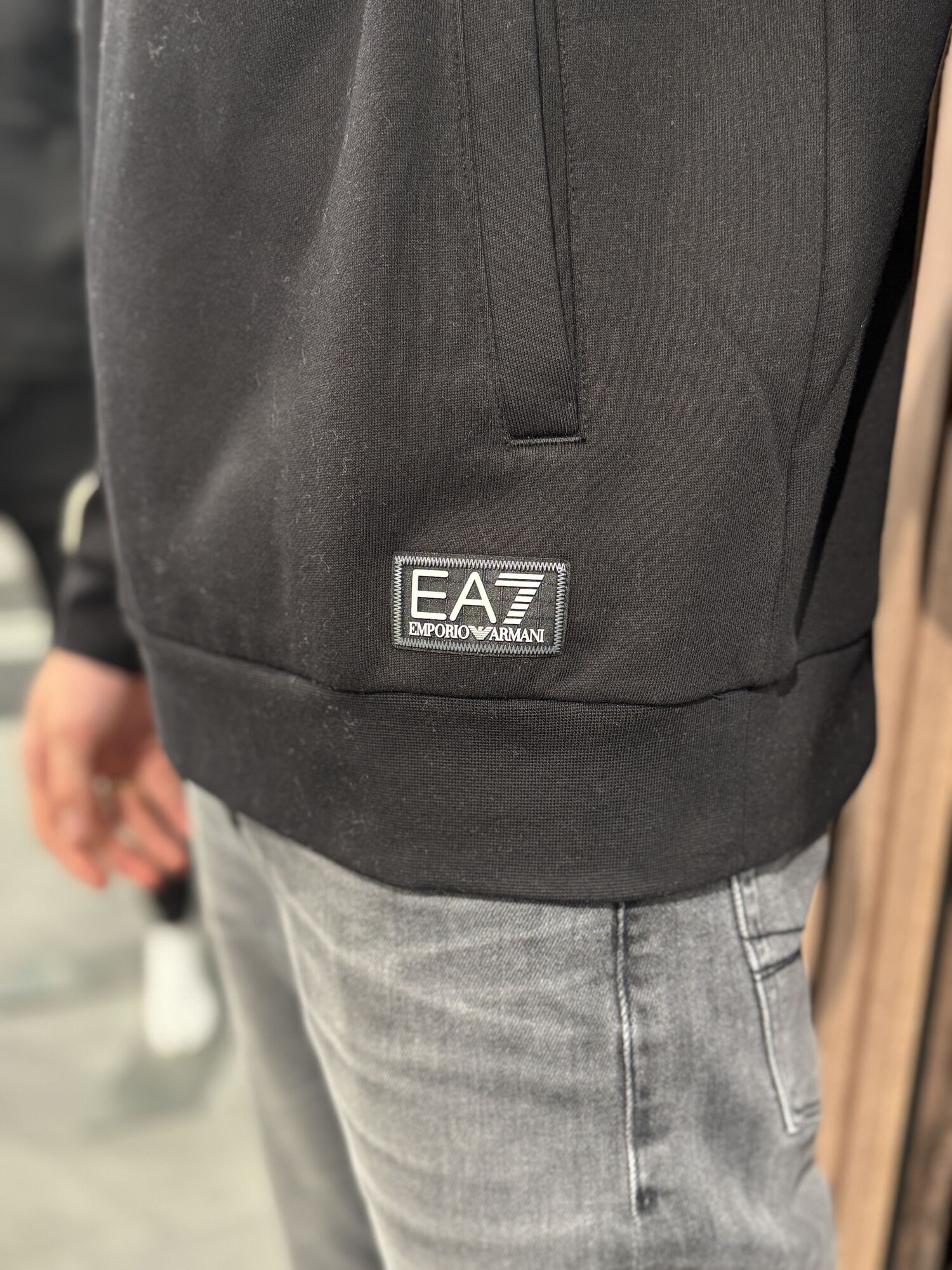 Armani EA7 - Sweatshirt - Zwart