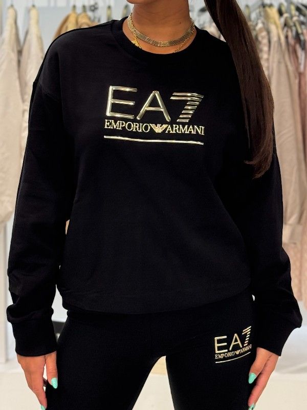Armani EA7 - Sweatshirt - Zwart