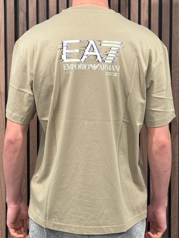 Armani EA7 - T-shirt - Beige