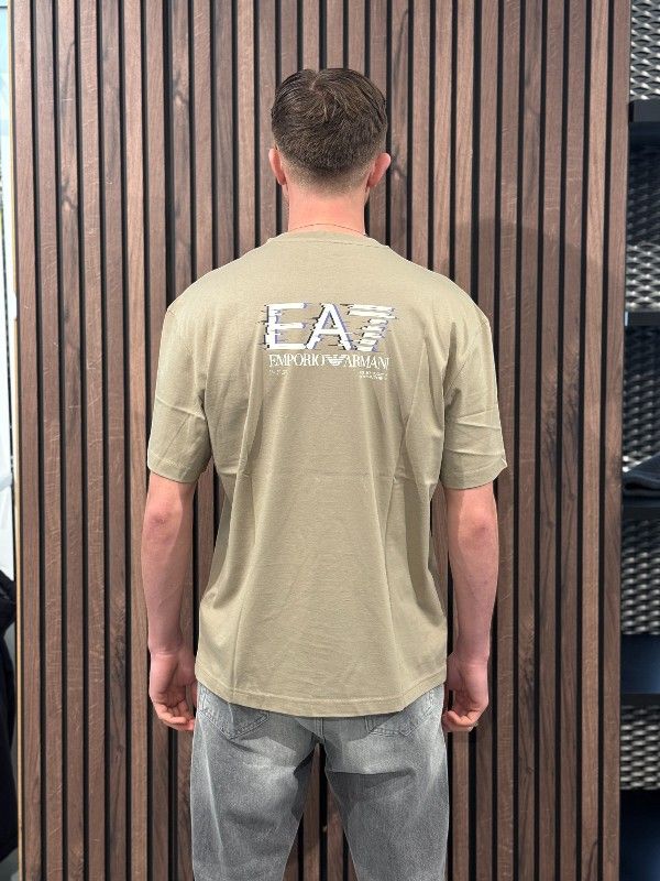 Armani EA7 - T-shirt - Beige