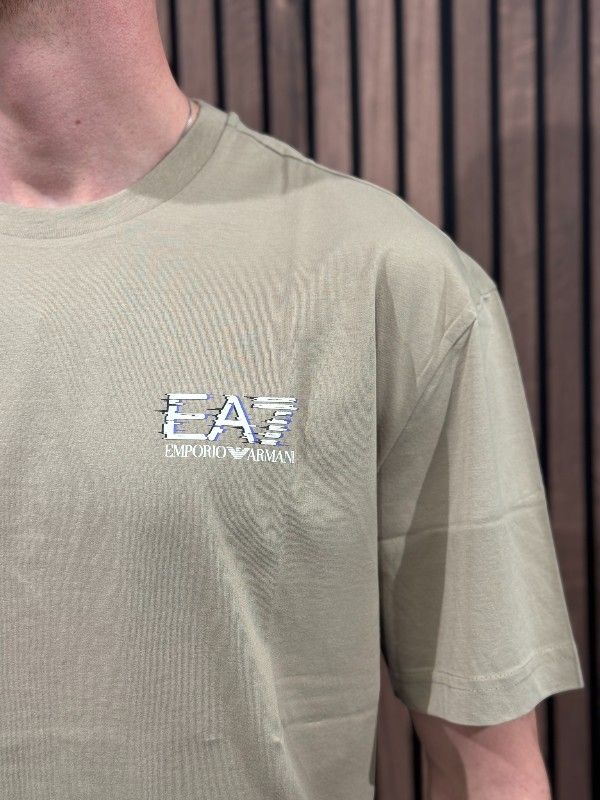 Armani EA7 - T-shirt - Beige