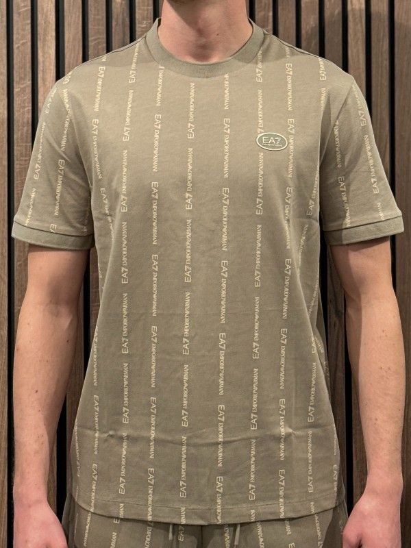 Armani EA7 - T-shirt - Beige