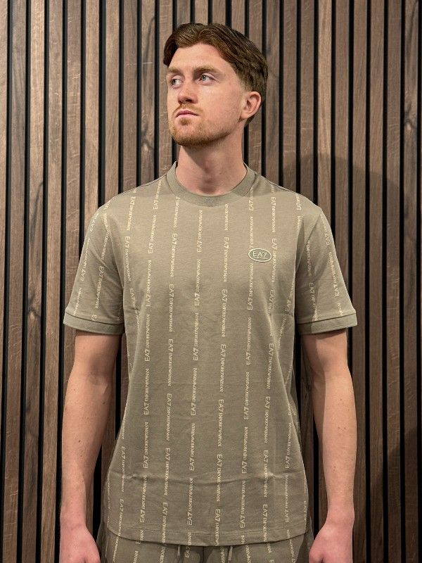 Armani EA7 - T-shirt - Beige