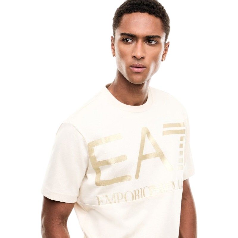 Armani EA7 - T-shirt - Beige