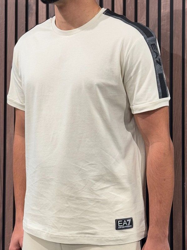 Armani EA7 - T-shirt - Beige