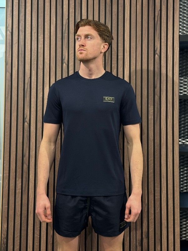 Armani EA7 - T-shirt - Blauw