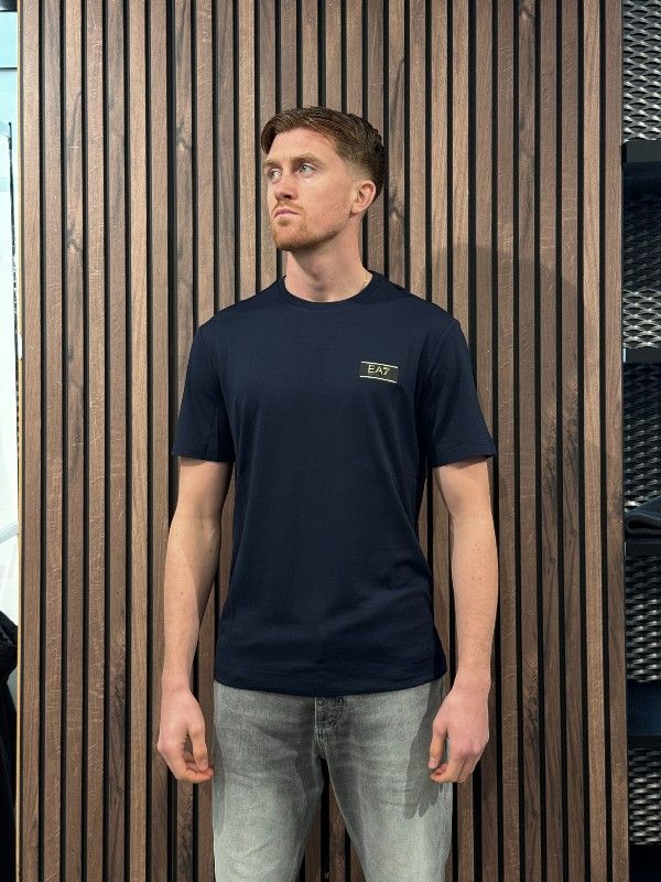 Armani EA7 - T-shirt - Blauw