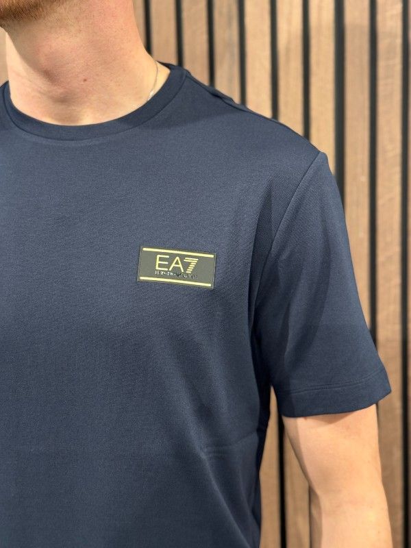 Armani EA7 - T-shirt - Blauw