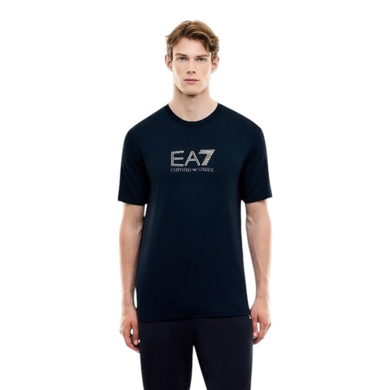 Armani EA7 - T-shirt - Blauw