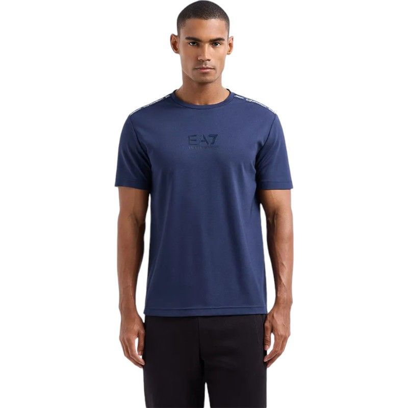 Armani EA7 - T-shirt - Blauw