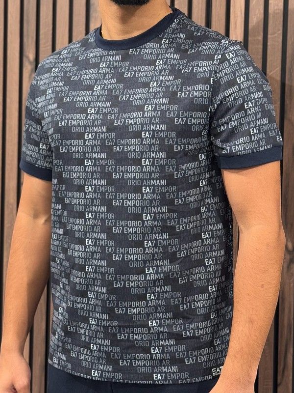 Armani EA7 - T-shirt - Blauw