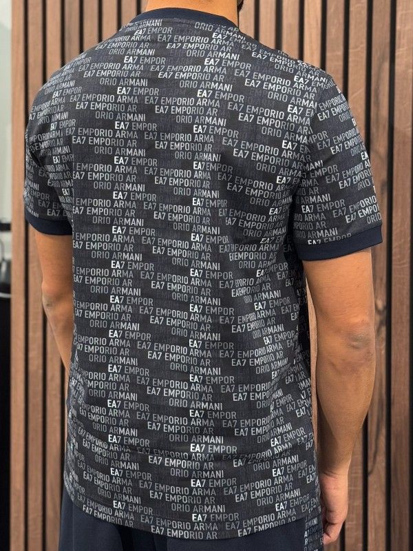 Armani EA7 - T-shirt - Blauw