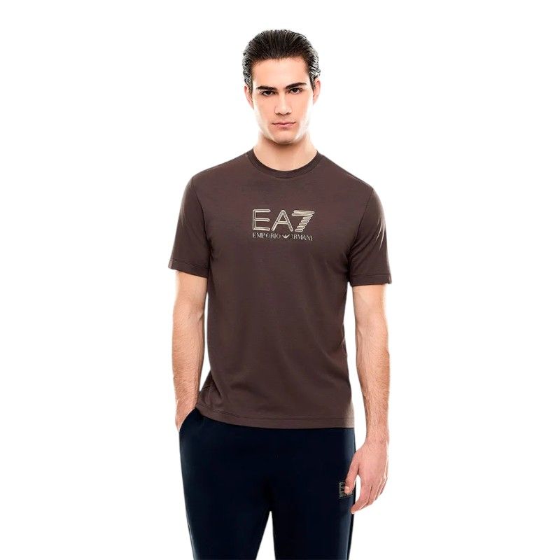 Armani EA7 - T-shirt - Bruin