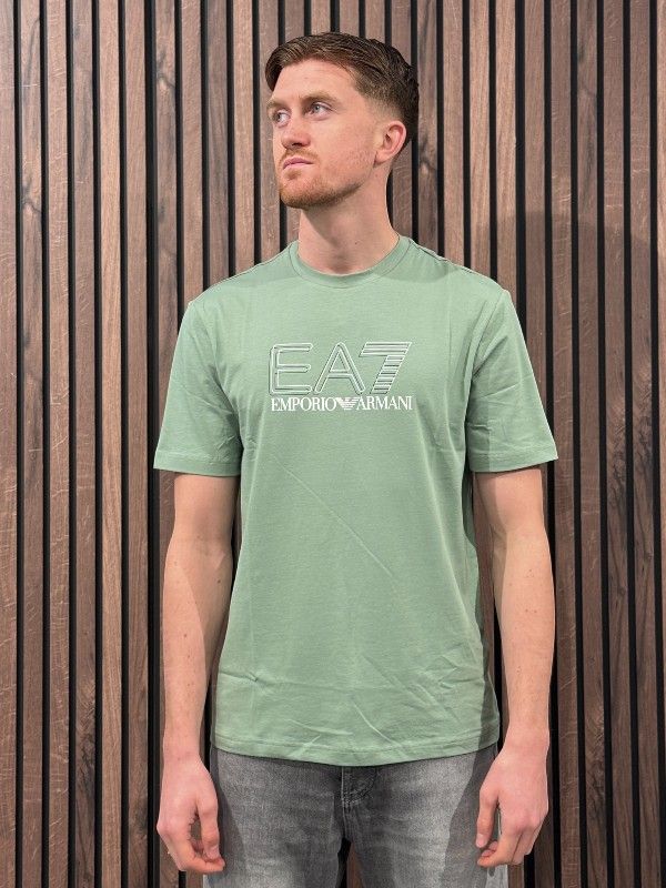 Armani EA7 - T-shirt - Groen