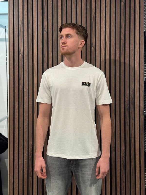Armani EA7 - T-shirt - Wit