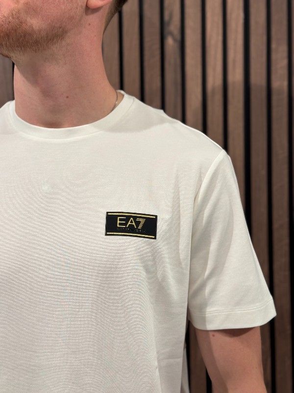Armani EA7 - T-shirt - Wit