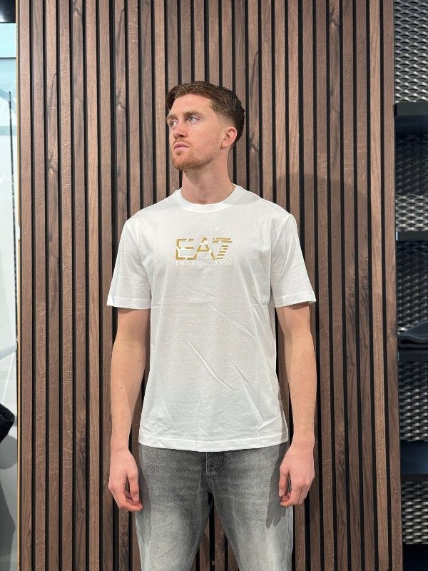 Armani EA7 - T-shirt - Wit