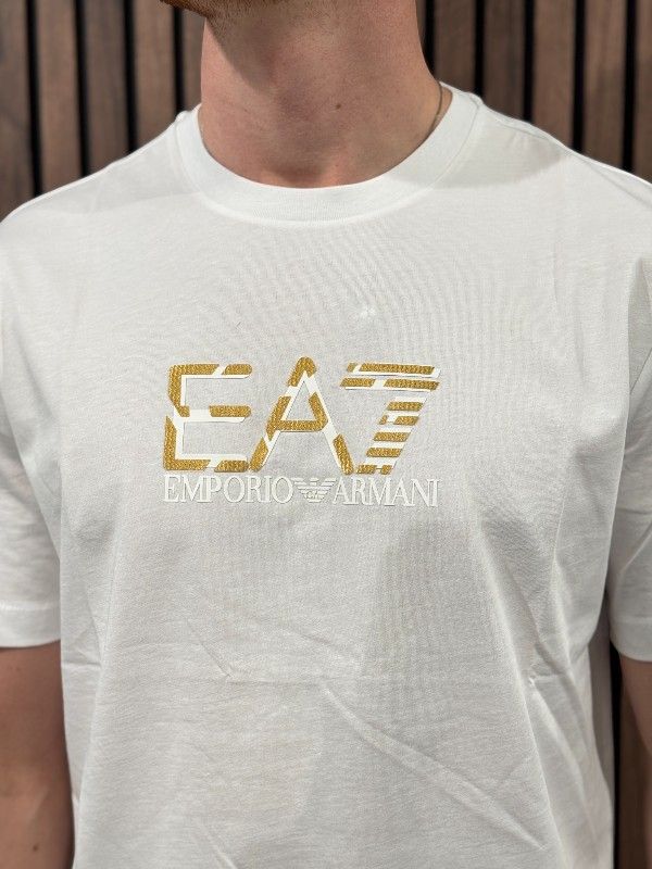 Armani EA7 - T-shirt - Wit
