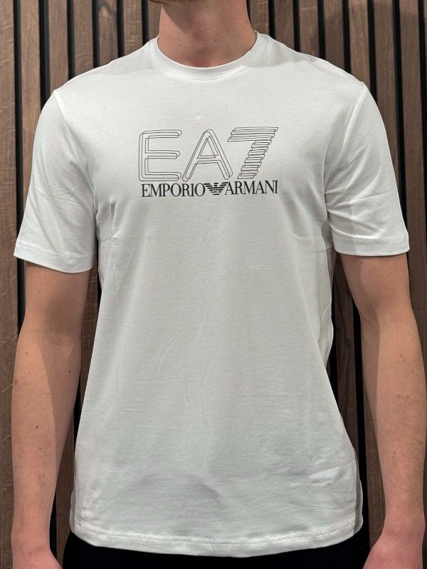 Armani EA7 - T-shirt - Wit