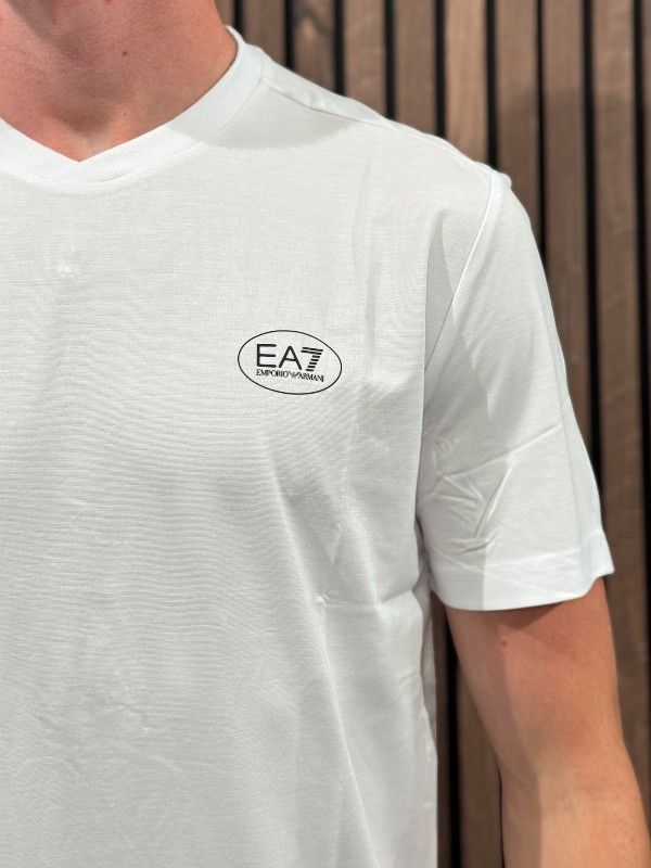 Armani EA7 - T-shirt - Wit