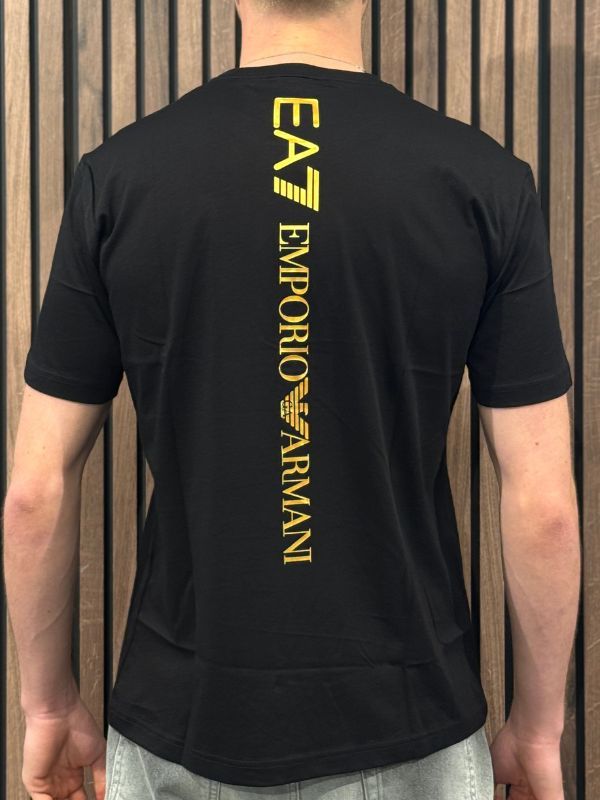 Armani EA7 - T-shirt - Zwart