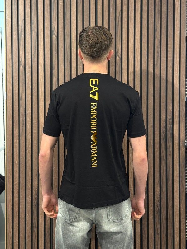 Armani EA7 - T-shirt - Zwart