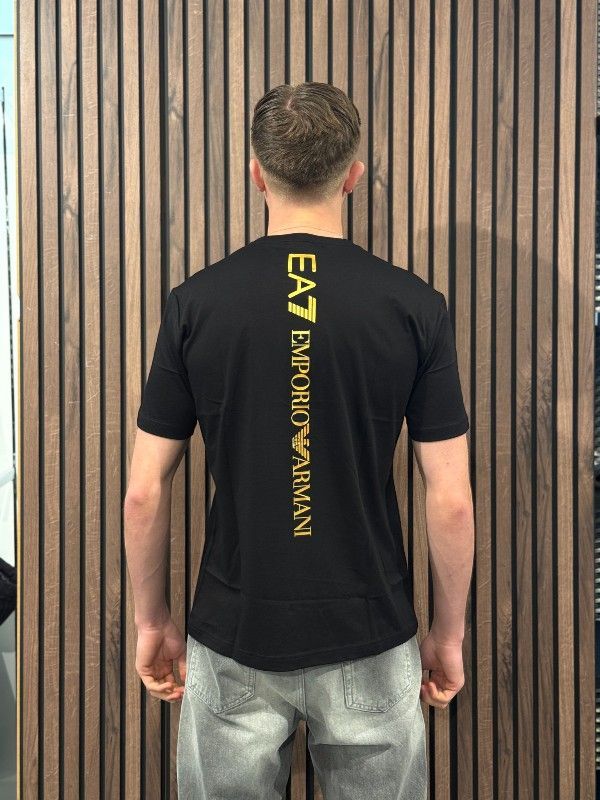 Armani EA7 - T-shirt - Zwart